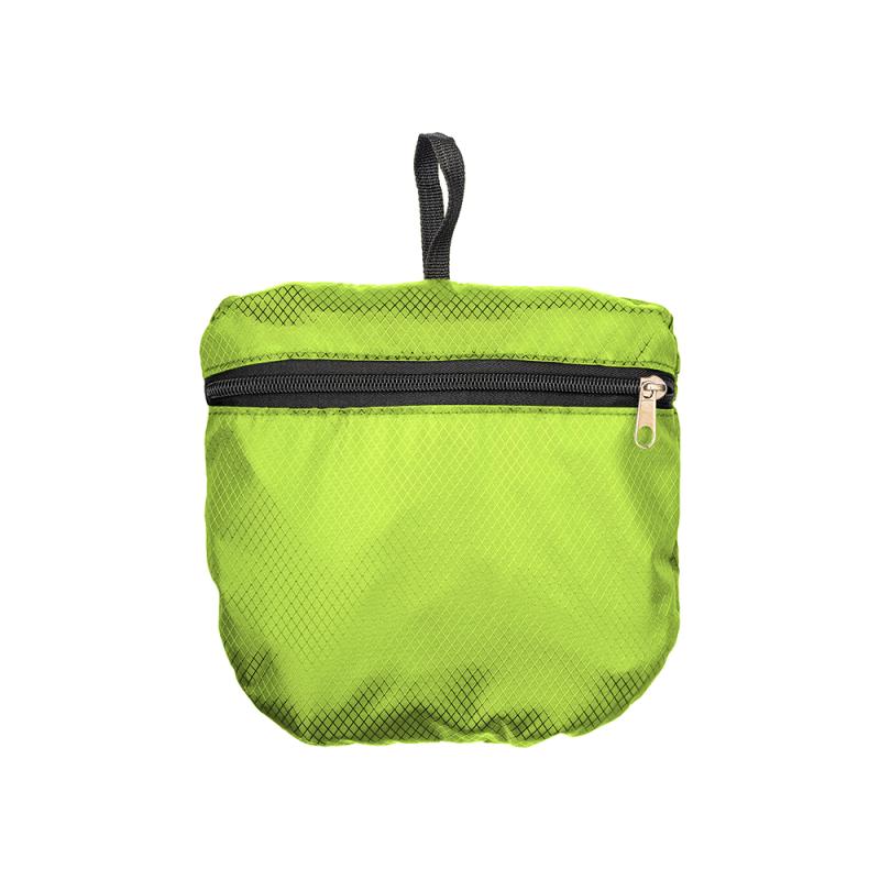 Mochila de poliéster 210D RIPSTOP plegable con 4 bolsillos