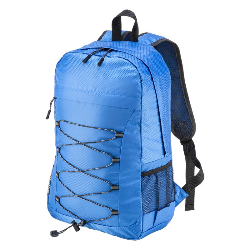 Mochila de poliéster 210D RIPSTOP plegable con 4 bolsillos