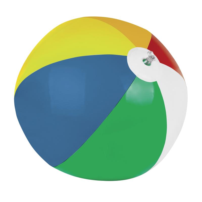 Balón inflable de la playa de dos colores