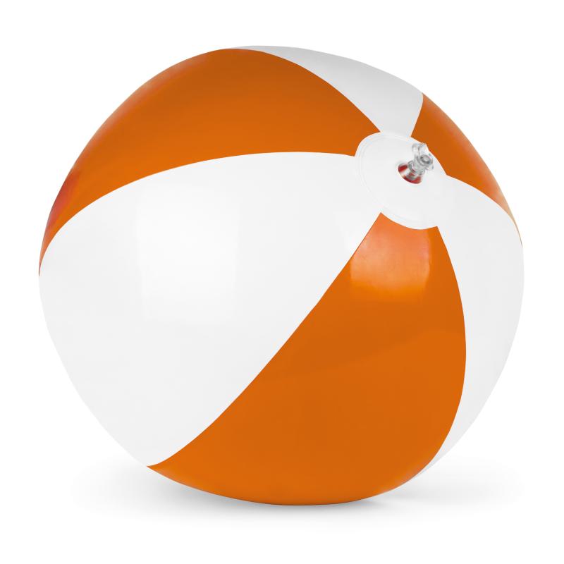 Balón inflable de la playa de dos colores