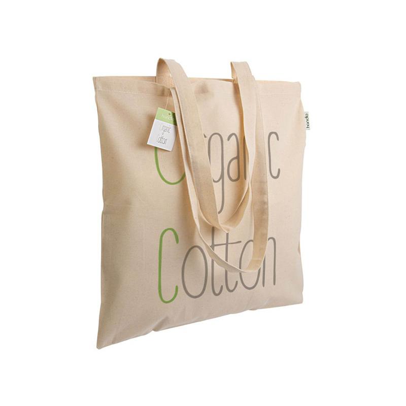 Bolsa shopper en algodon organico