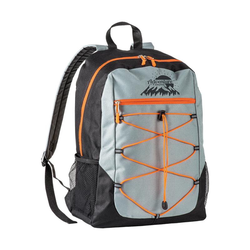 Mochila de poliéster 600D con espalda acolchada y espalda elástica