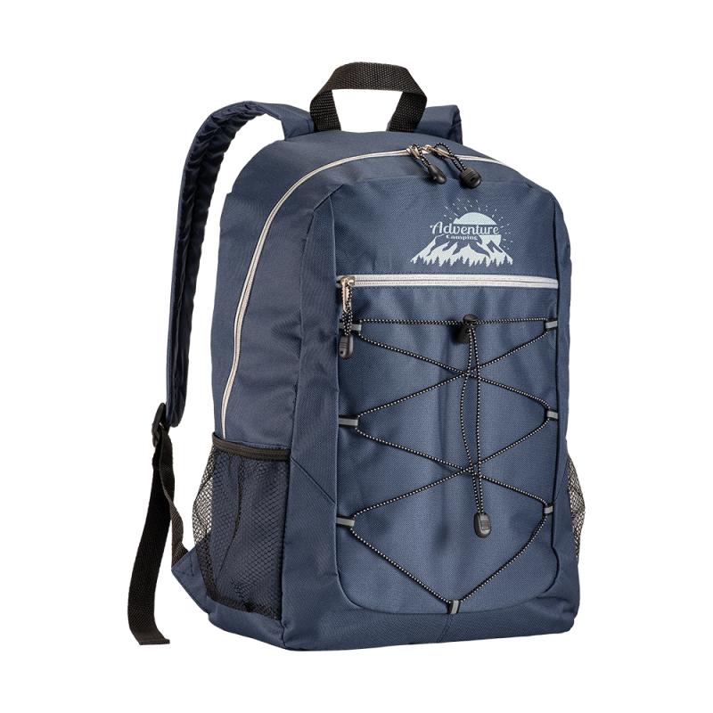 Mochila de poliéster 600D con espalda acolchada y espalda elástica