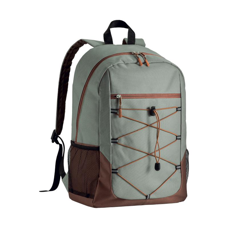 Mochila de poliéster 600D con espalda acolchada y espalda elástica