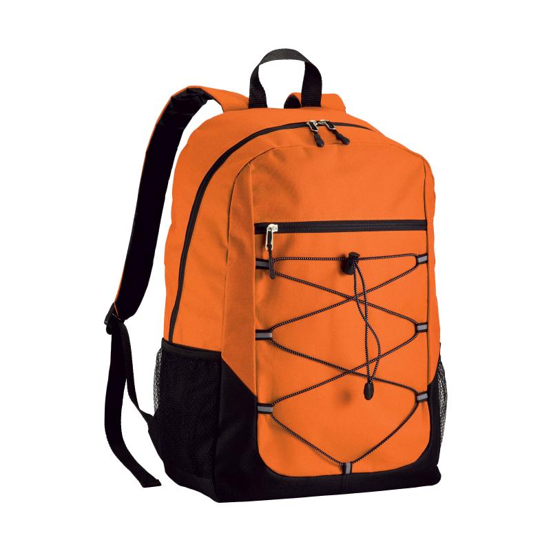 Mochila de poliéster 600D con espalda acolchada y espalda elástica