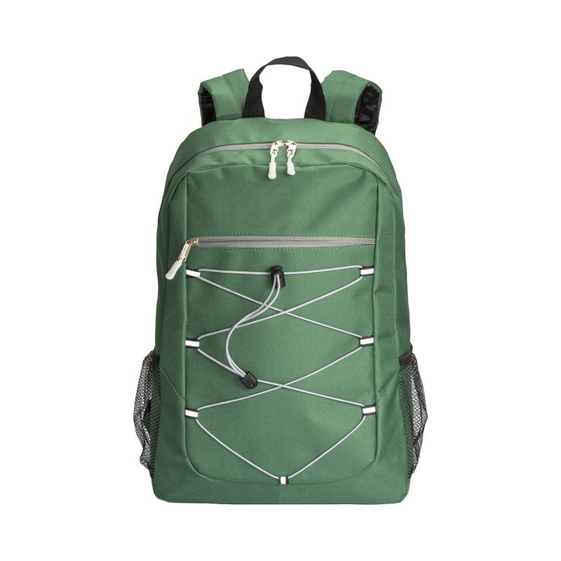 Mochila de poliéster 600D con espalda acolchada y espalda elástica