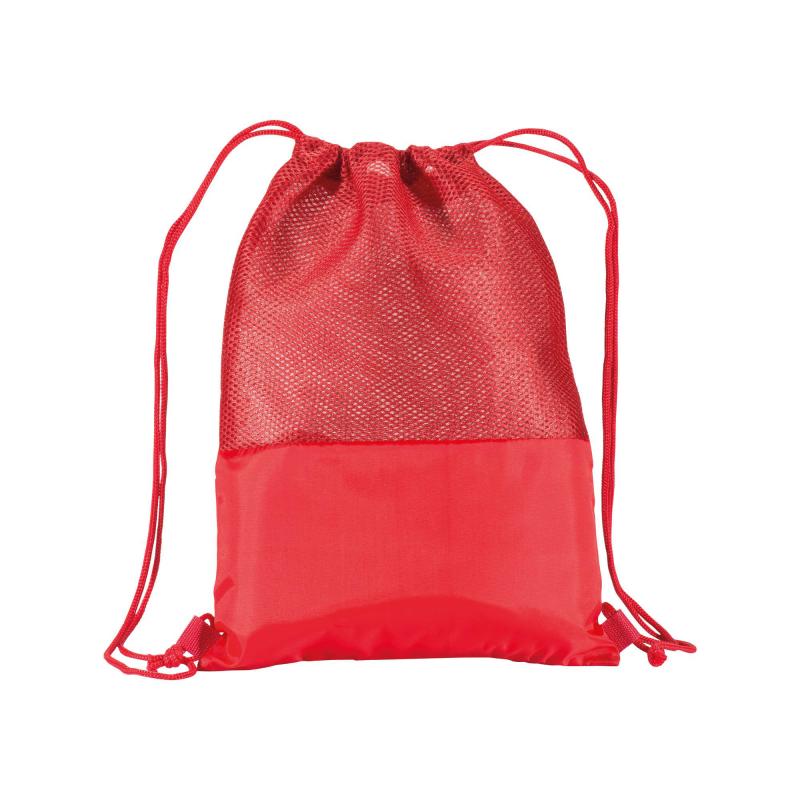 Mochila de poliéster con malla de malla