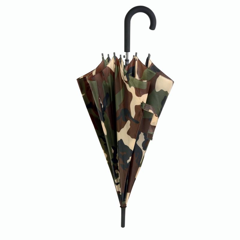 Paraguas automàtico polièster / , mango y puntal de goma