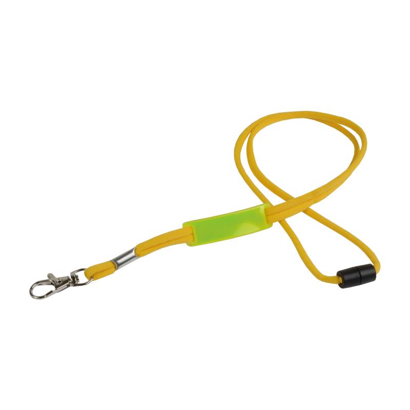 Lanyard porta movil/llavero, con placa para marcaje