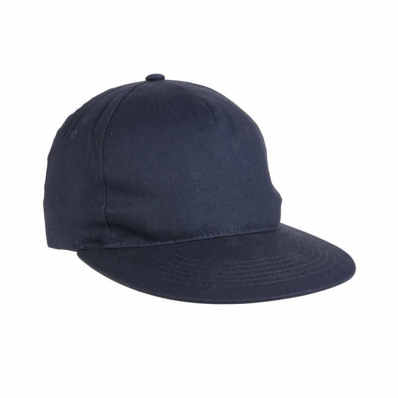 Gorro baseball de algodòn pesado con visera derecha