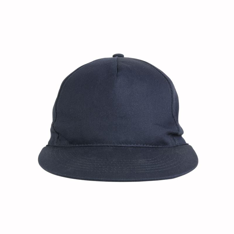 Gorro baseball de algodòn pesado con visera derecha