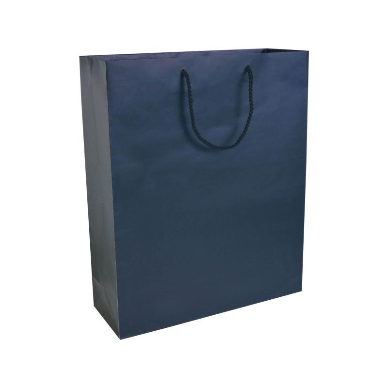 Bolsa de papel laminado mate 34x41x12 cm