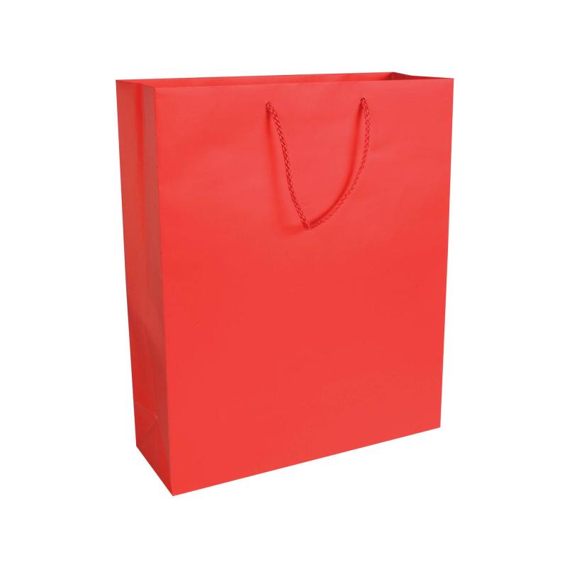 Bolsa de papel laminado mate 34x41x12 cm