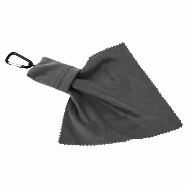 Llavero con el paño de limpieza de lentes