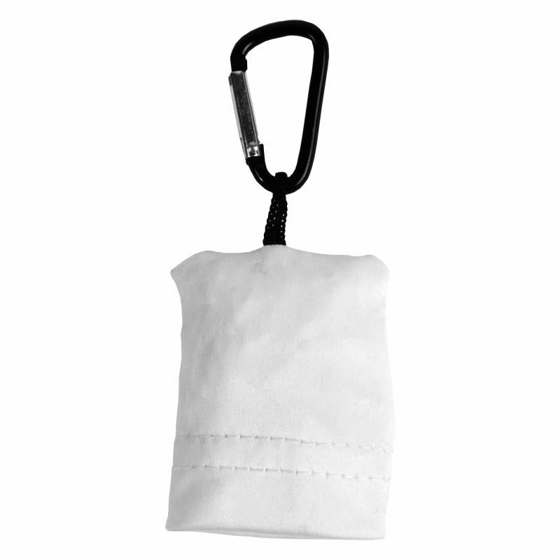 Llavero con el paño de limpieza de lentes