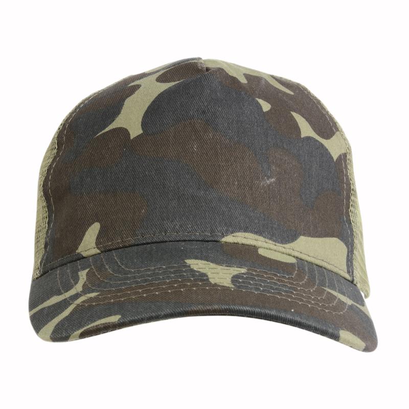 Sombrero gorra de camuflaje con malla