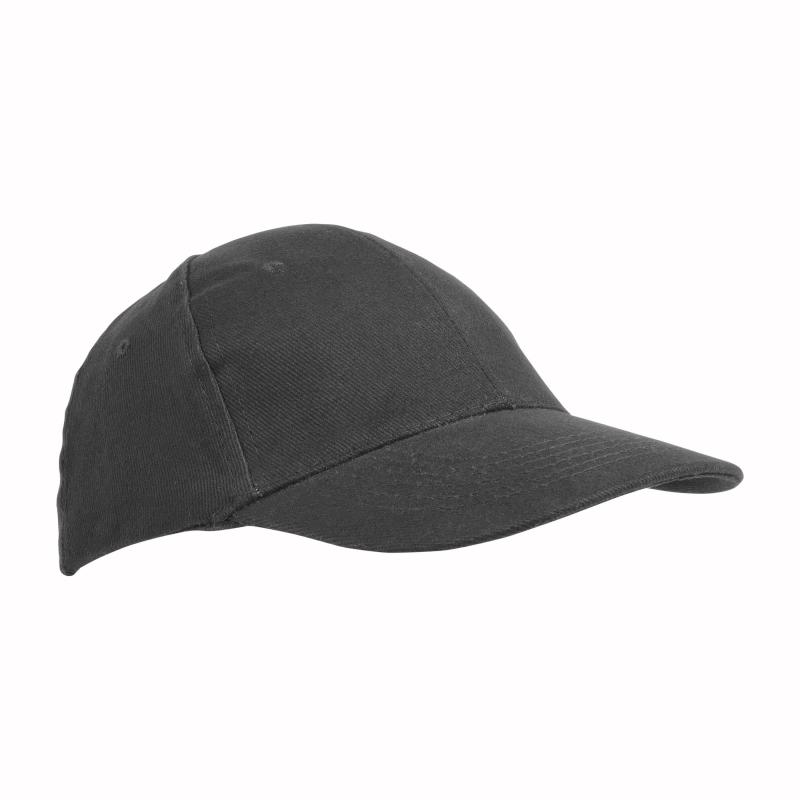 Gorra de 6 paneles de algodón con cierre velcro