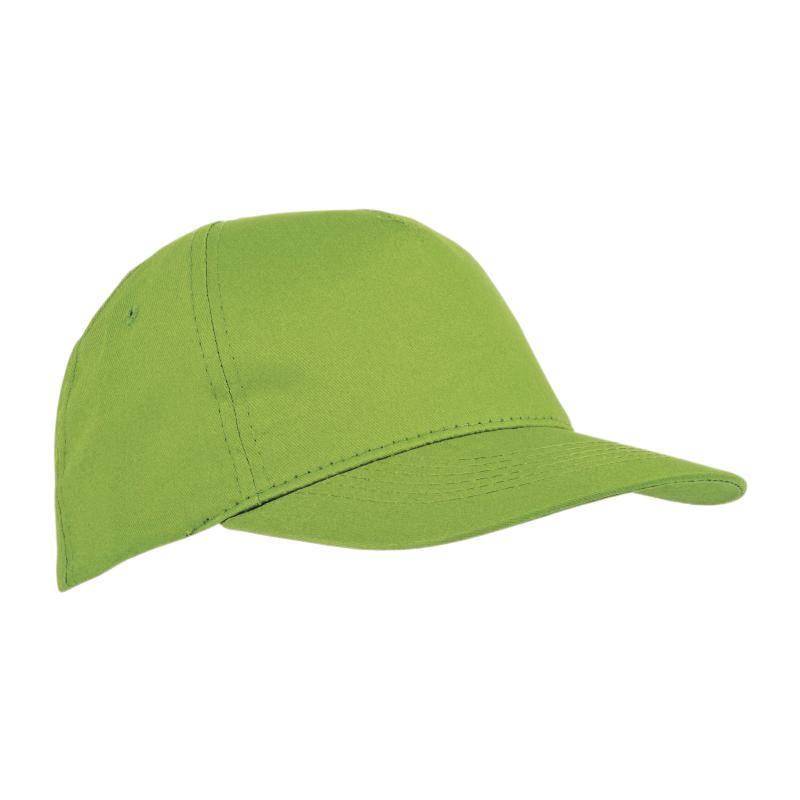 Gorra de 5 paneles con cierre velcro