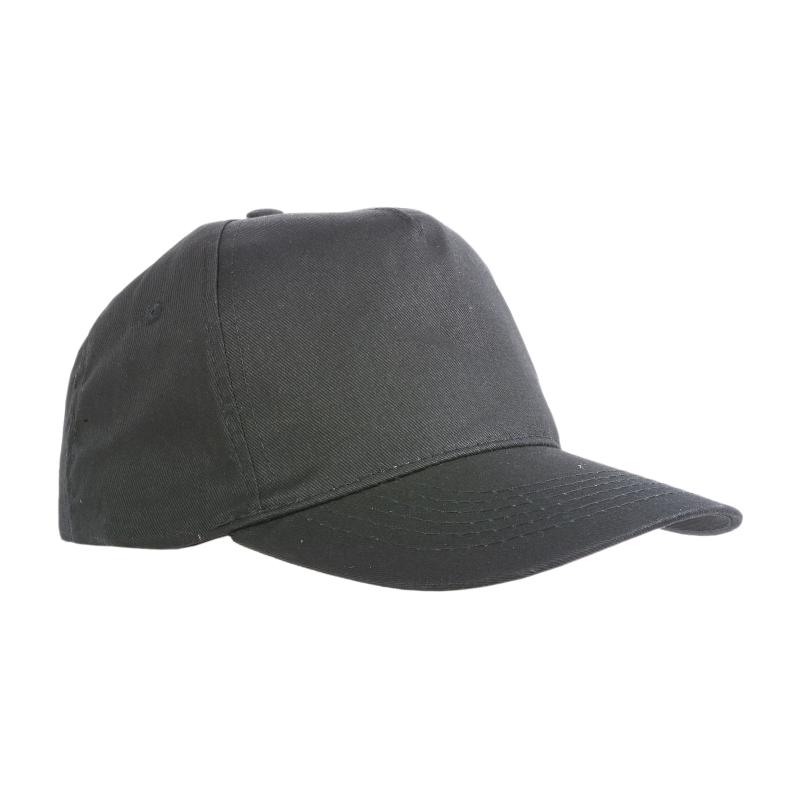 Gorra de 5 paneles con cierre velcro