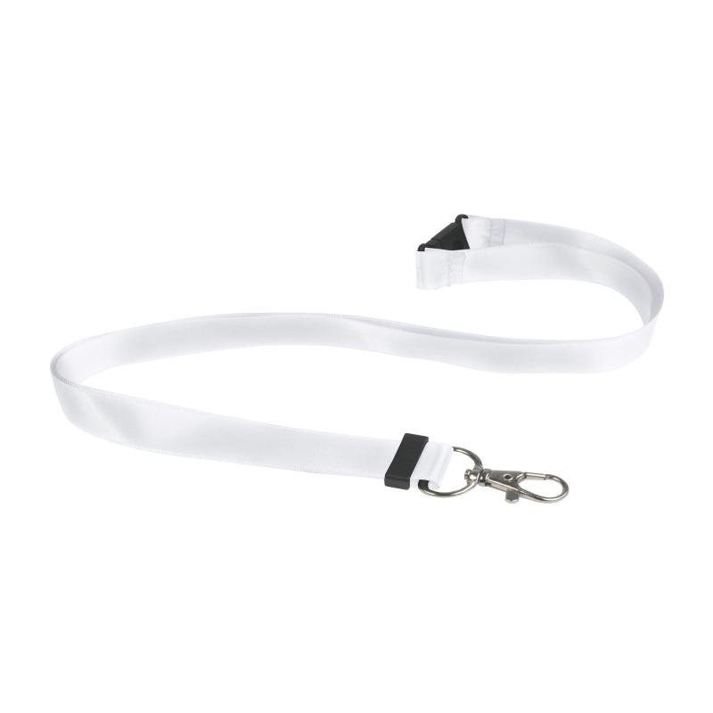 Cinta para el cuello con cierre de seguridad y mosquetón
