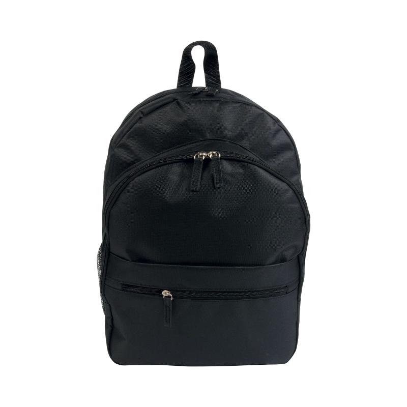 Mochila de poliéster 600D con 6 bolsillos y respaldo acolchado