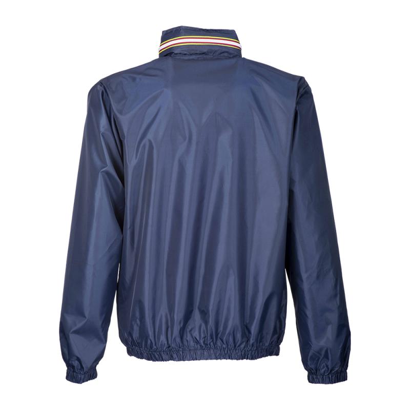 Chaqueta de polyester 210T transformable en bolsa con cinturon