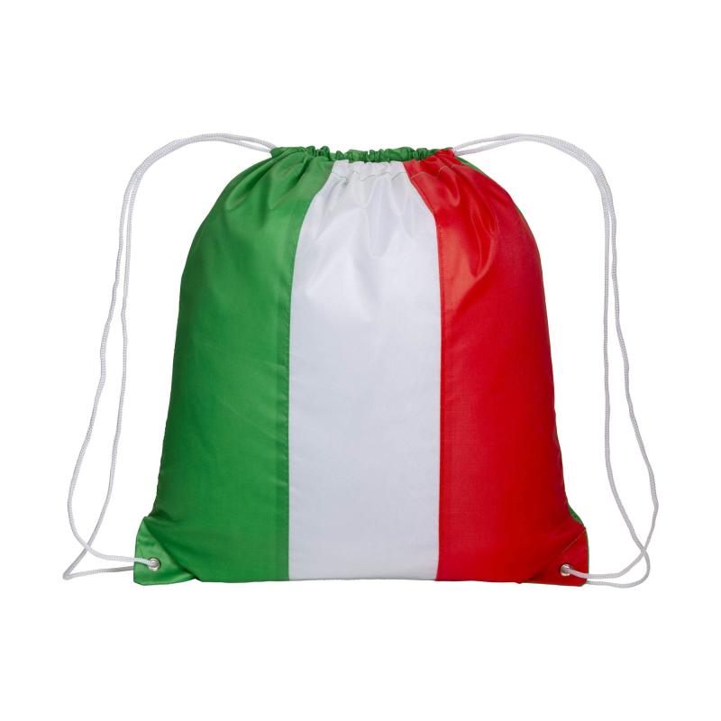 Mochila con la bandera Italiana