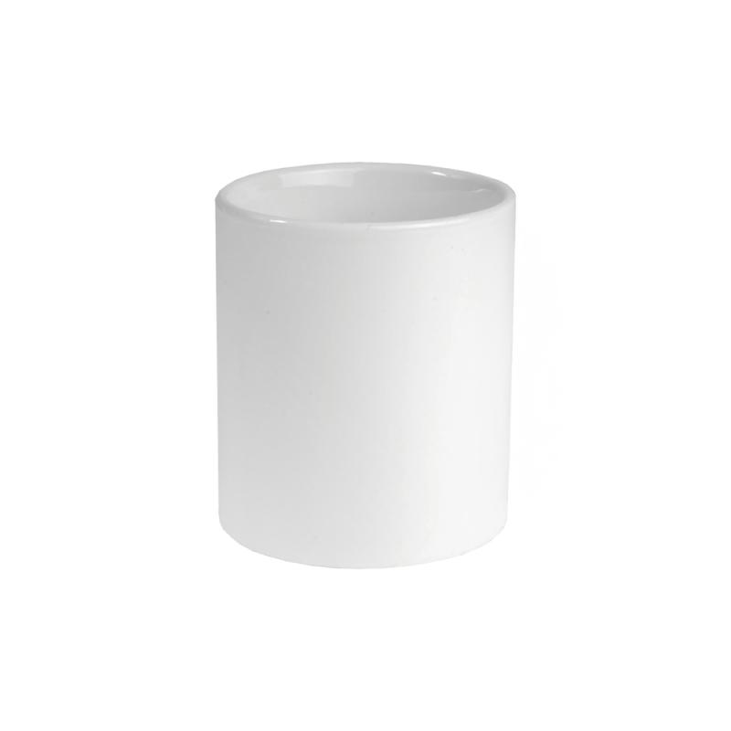 Taza de cerámica para sublimación de 320 ml. Suministrado con caja individual