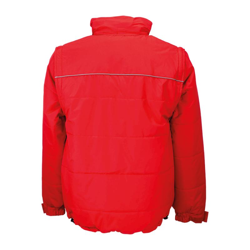 Chaqueta acolchada de poliéster.