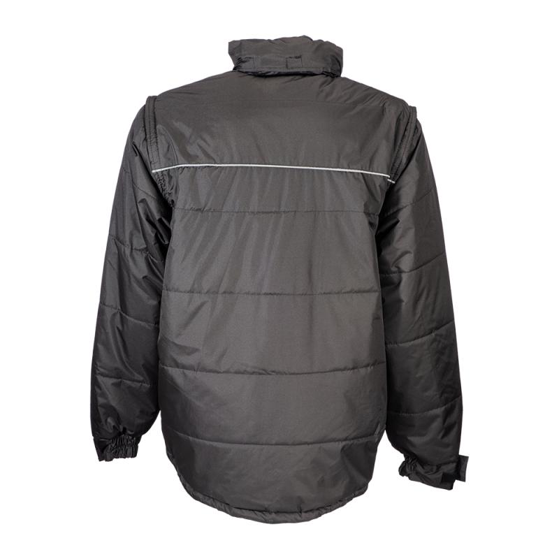 Chaqueta acolchada de poliéster.