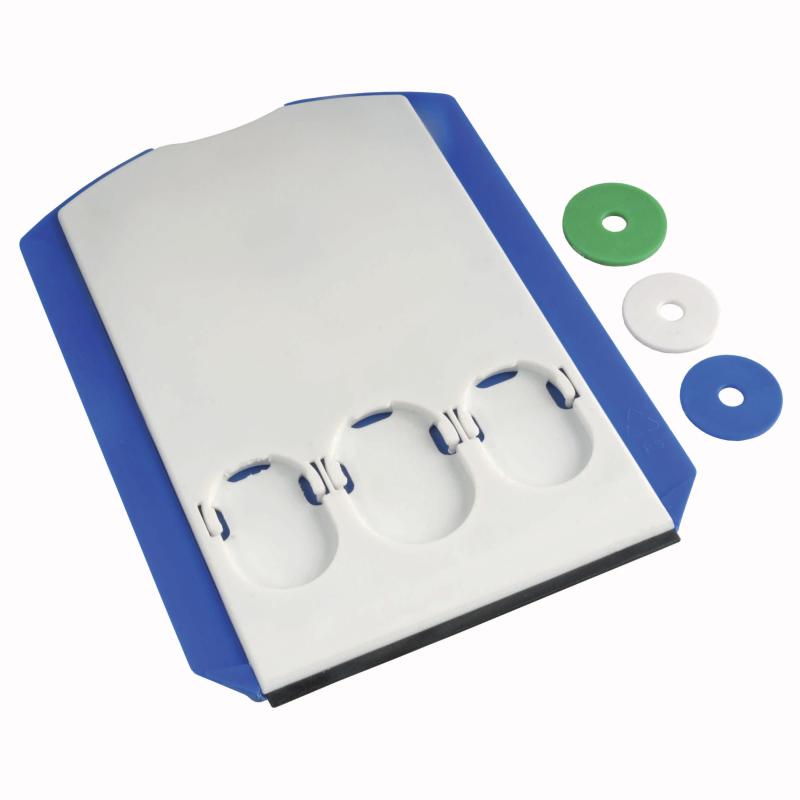 Disco aparcamiento de plástico.