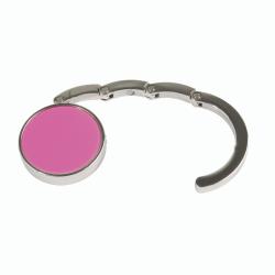 Cuelgabolsos de metal.