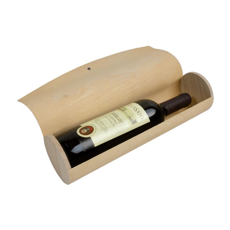 Caja para regalar vino.