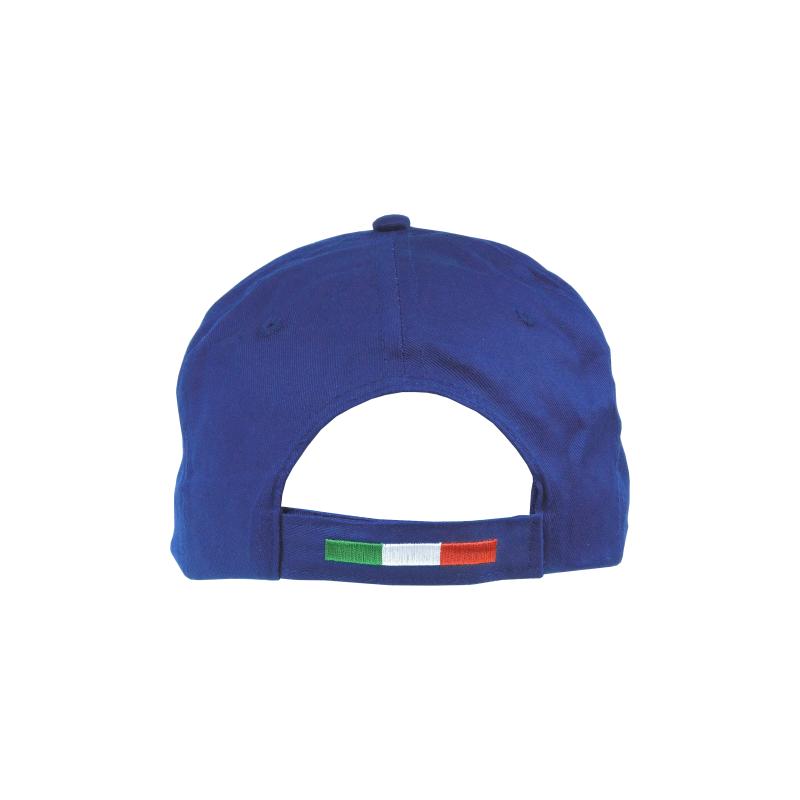 Gorra de 5 paneles de algodón Italia.