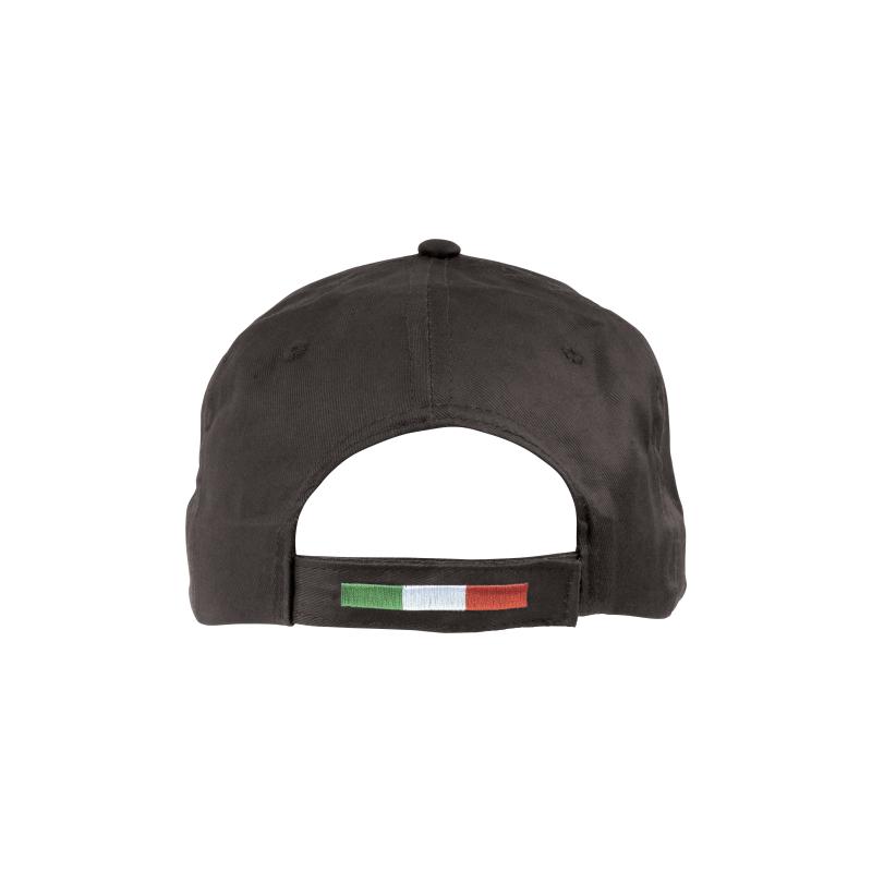 Gorra de 5 paneles de algodón Italia.