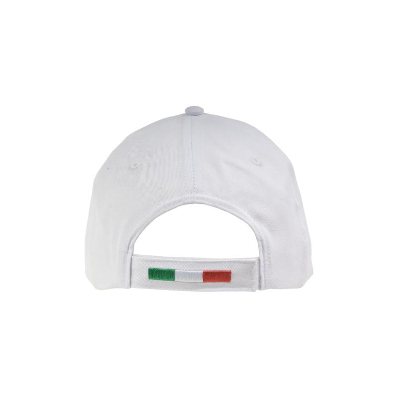 Gorra de 5 paneles de algodón Italia.