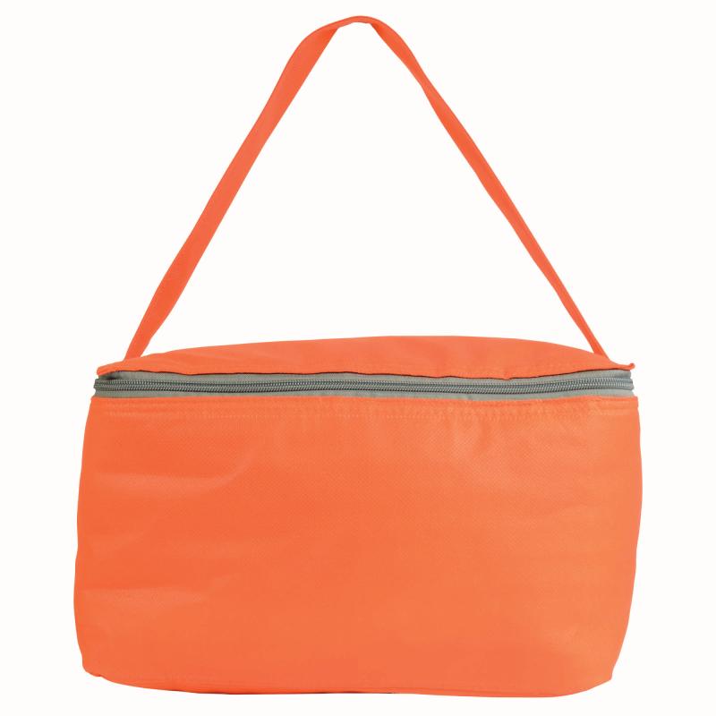 Bolsa isotérmica con cinta de transporte.