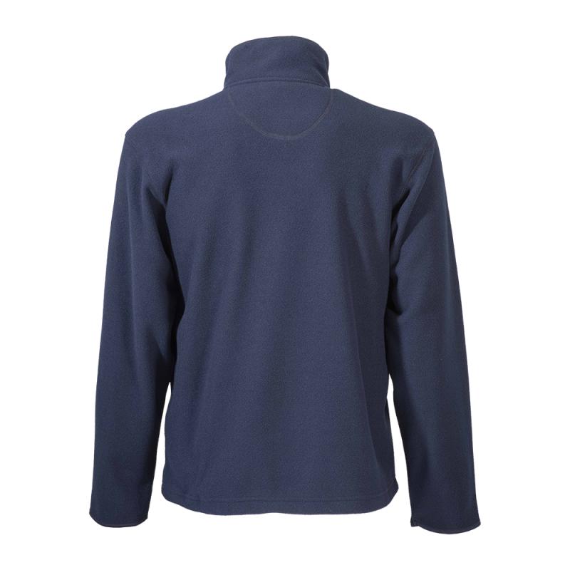 Polar con 2 bolsillos y cremallera en mismo tono.