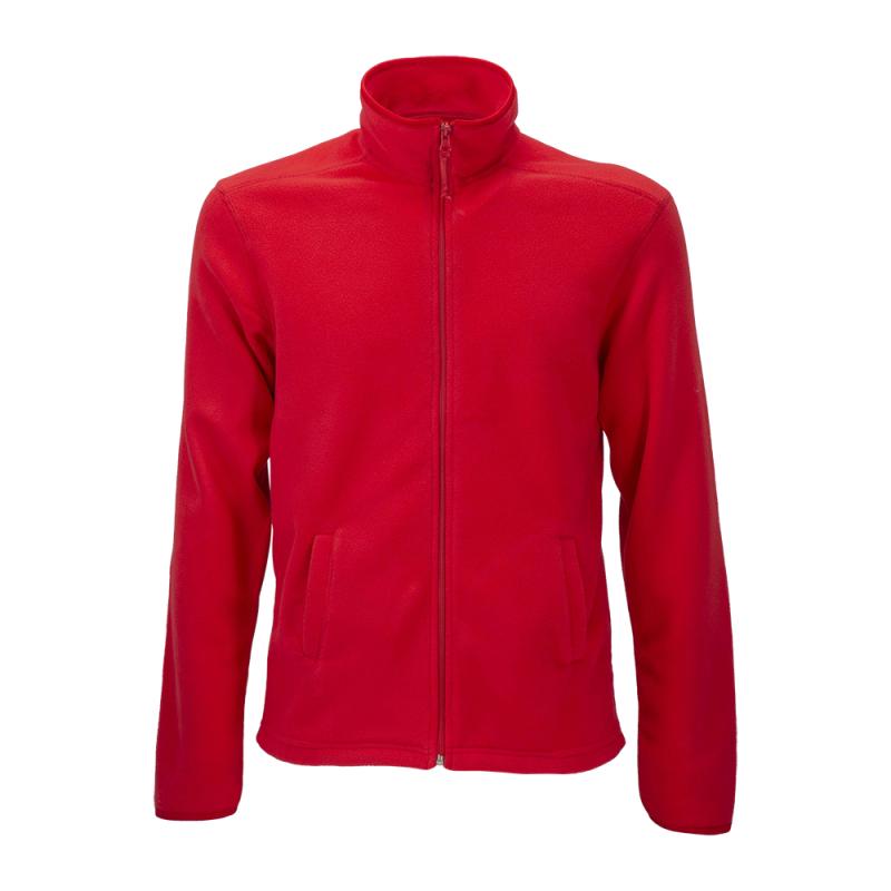 Polar con 2 bolsillos y cremallera en mismo tono.