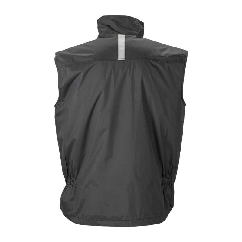 Chaleco forrado con red.