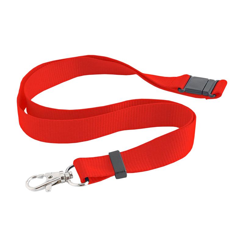 Lanyard con mosquetón.