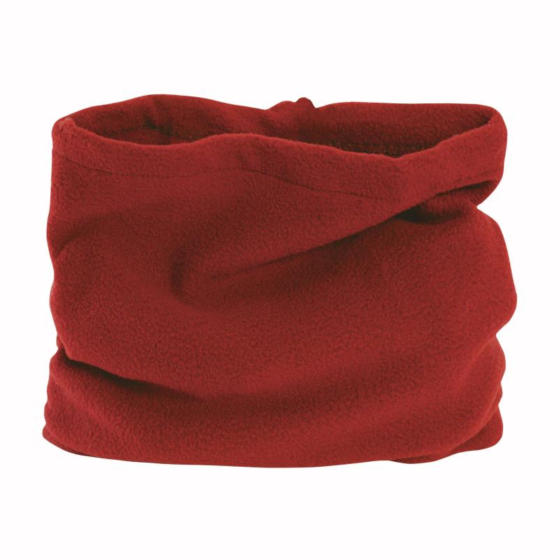 Braga para cuello de tejido polar con o sin etiqueta.