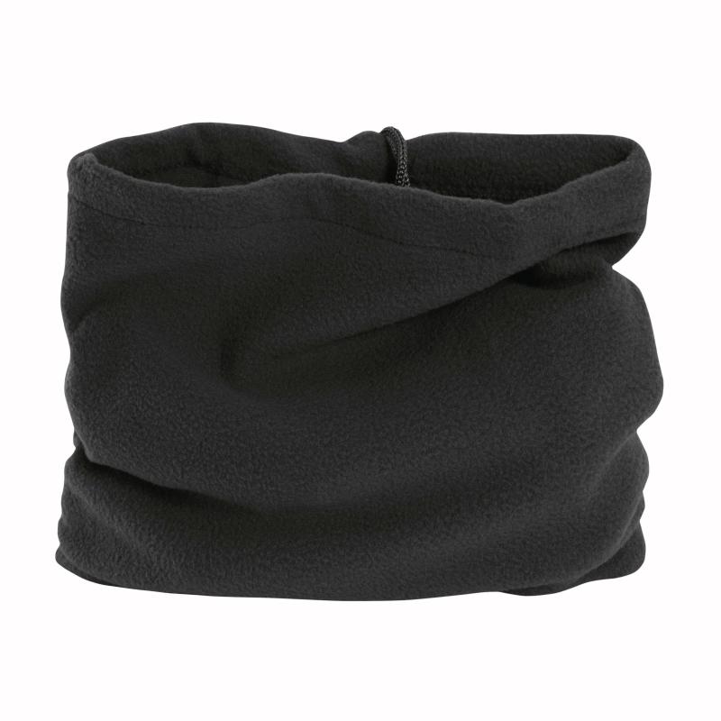 Braga para cuello de tejido polar con o sin etiqueta.