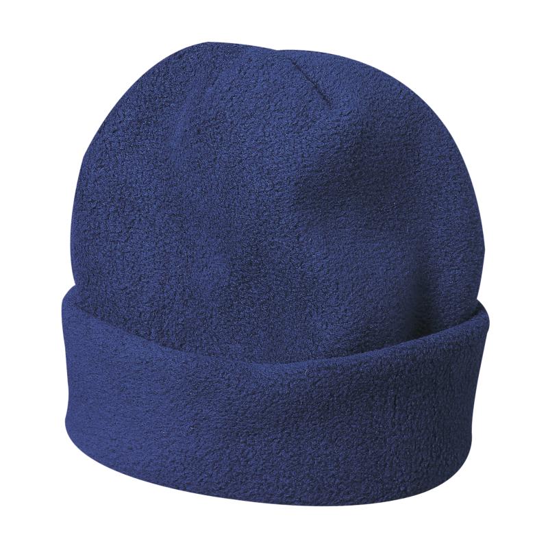 Gorro de tejido polar con o sin etiqueta.