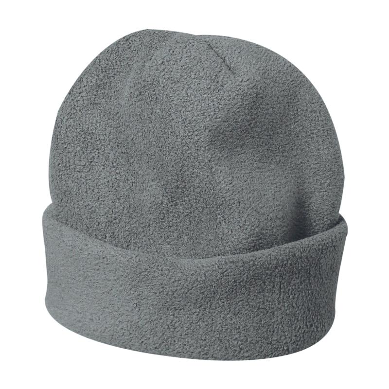 Gorro de tejido polar con o sin etiqueta.