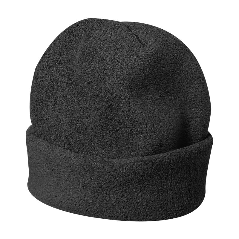 Gorro de tejido polar con o sin etiqueta.