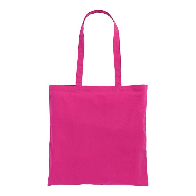 Bolsa de algodón, asas largas