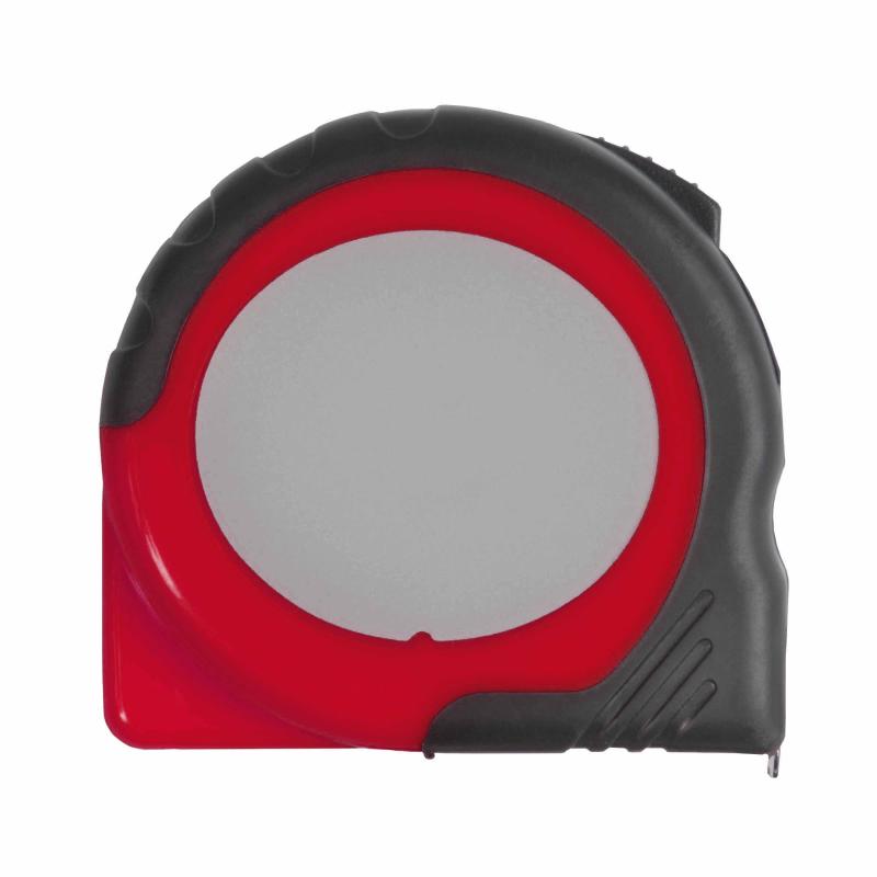 Flexómetro de 5 m con freno y clip.