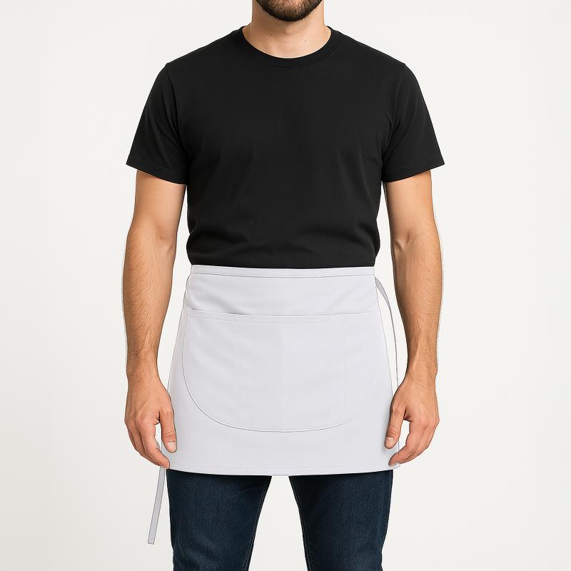 Delantal de barman Made in Italy en algodón y poliéster 200 g/m2