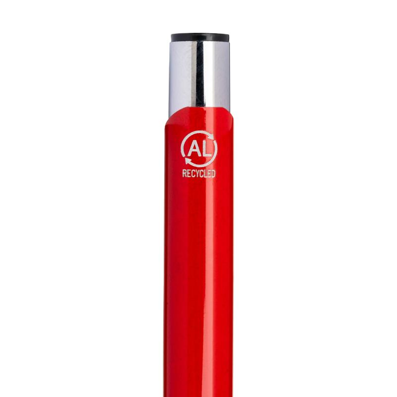 Biros de aluminio reciclado